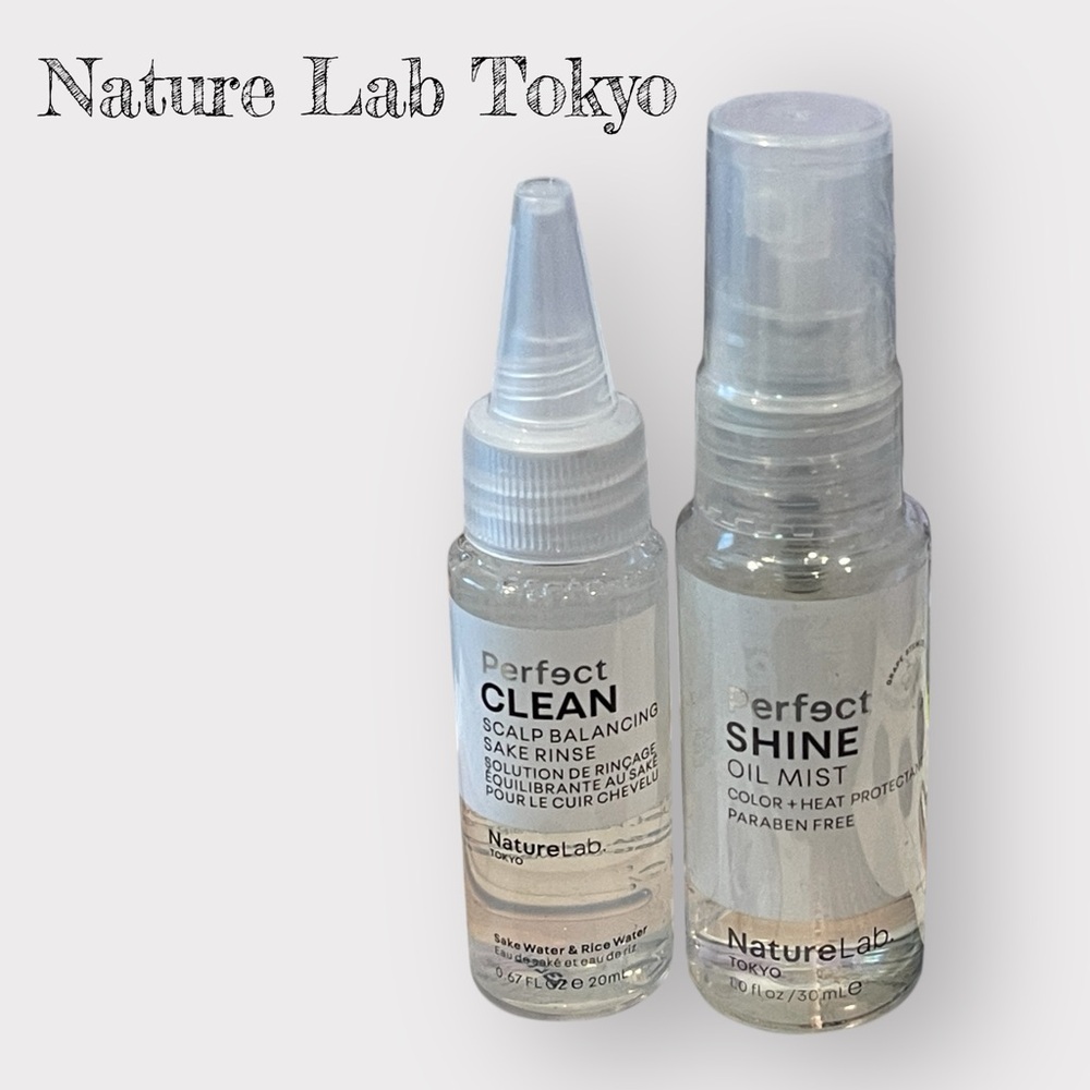 BRAND NEW  Nature Lab Tokyo - Perfect Clean and Shine Set